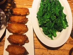 猪油渣炒菜心-蝴蝶汇音乐酒馆(罗湖店)