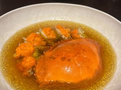 鸡油花雕蒸蟹-杭州西子湖四季酒店·金沙厅