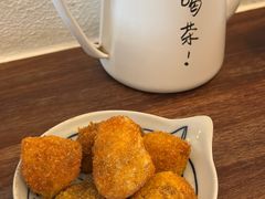 炸小菇-负海拔咖喱