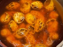 古越陈酿煮花螺-杭州西子湖四季酒店·金沙厅