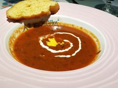 意式蔬菜牛肉汤-蜜桃花开·中西融合菜E&W(南长街店)