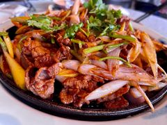 炙子羊肉-柿合缘新京菜(国金中心商场店)