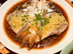 剁椒鱼头-绿茶餐厅(松江万达店)