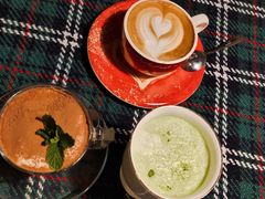 抹茶奶茶-不舍昼夜咖啡馆