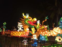 -欢乐海岸椰林沙滩-2025湾区超级灯会