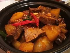 柱候萝卜牛杂煲-潮庭港式茶餐厅·熊仔奶茶(同济广场店)