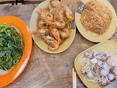 芥末白灼八爪鱼-贞姨美食·老字号海鲜大排档