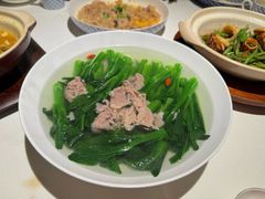 肉汤浸高山菜心-炳胜私厨(万象前海店)