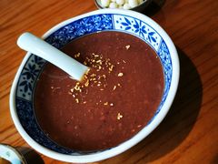 桂花豆沙鸡头米-鑫震源·苏式大虾生煎(山塘街店)