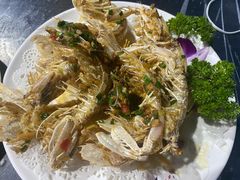 椒盐皮皮虾-四川小胡子海鲜(丁村万人海鲜广场店)