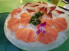 三文鱼拼北极贝-盛港湾海鲜食府(黄沙店)