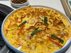 现烙海鲜葱饼-韩香福烤肉庄园(文化西路店)