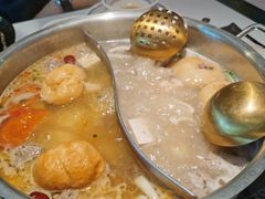 骨汤虫草花锅-许府牛火锅(信义坊总店)