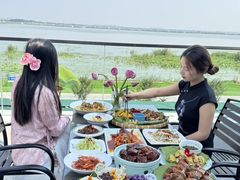 -七的湖·晚芳亭·阳澄湖农家菜·大闸蟹(莲花岛店)