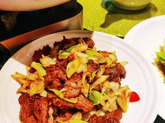葱爆羊肉-茶叁酒肆·楚味江湖(菱角湖店)