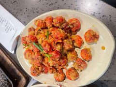 咸蛋黄焗虾球-一棠龙虾•王牌虾球(楚河汉街店)