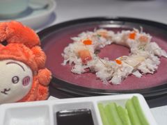 青芥末捞绣球菌-在前门·烤鸭北京菜(五月花广场店)