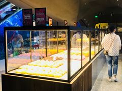 面包甜点陈列柜-LELECHA乐乐茶(上海五角场万达广场店)