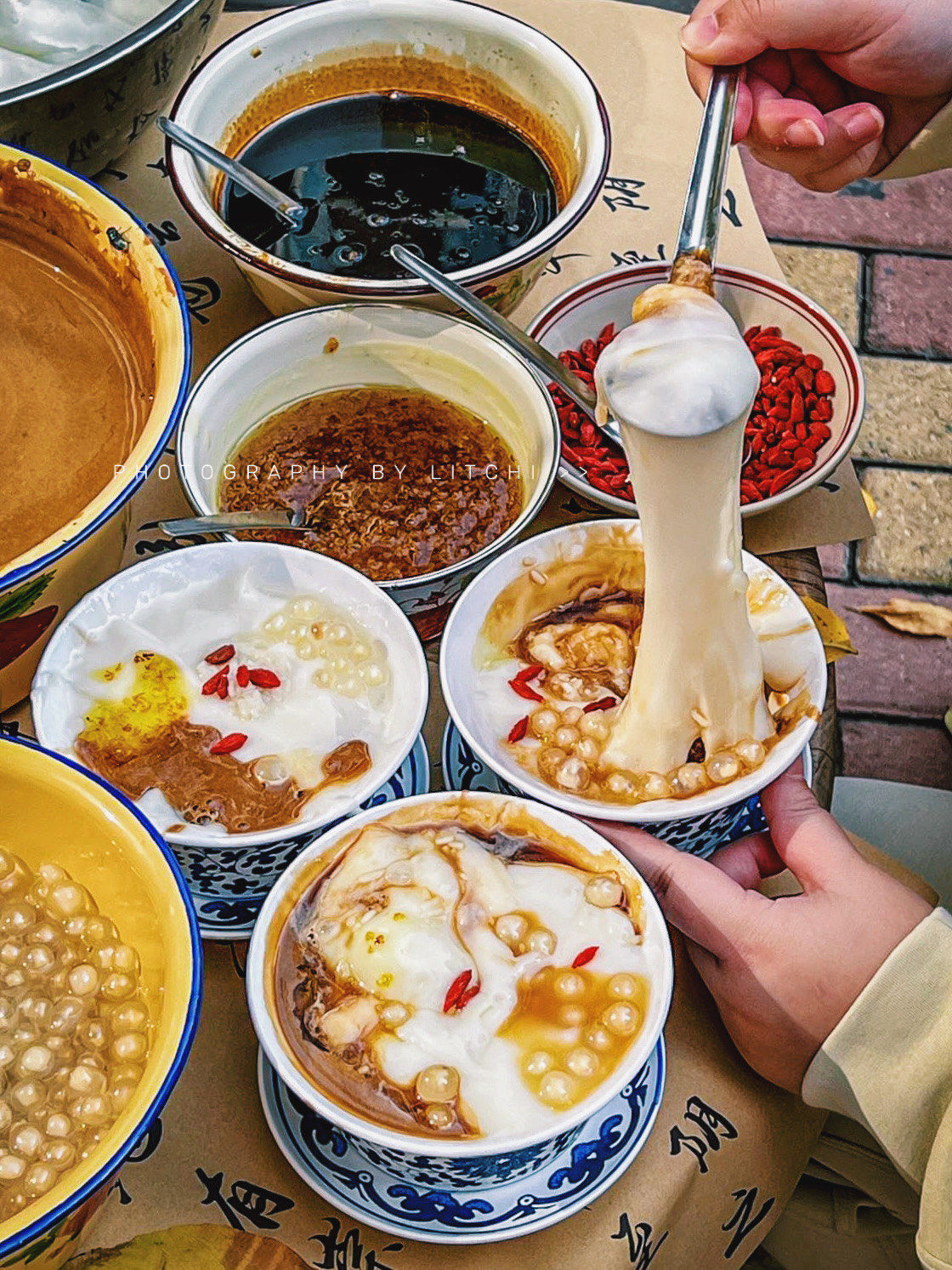 真的在大连‼️糯叽叽的拉丝凉糕巨巨巨好吃