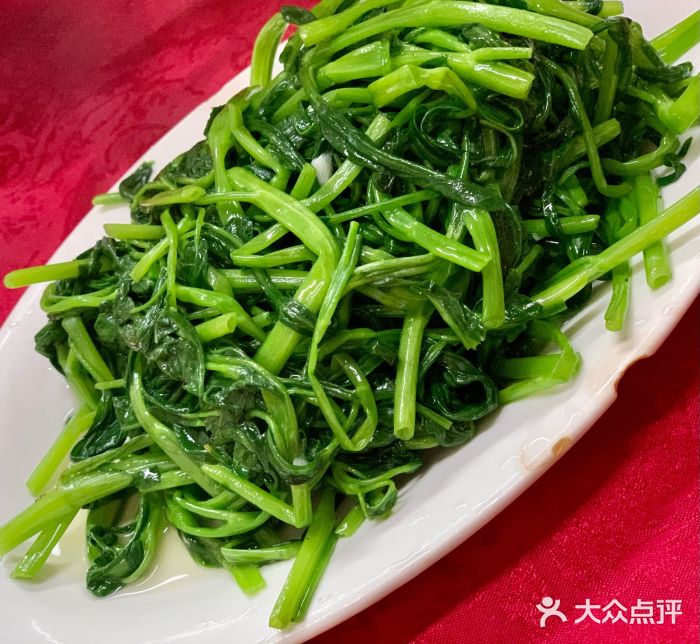 蛇口康乐快餐鱼仔档(翠苑小区店)蒜蓉菜心图片
