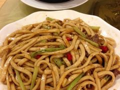 黑椒牛肉qq面-秀水人家