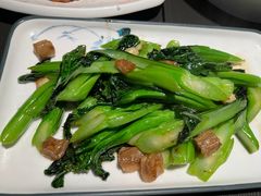 猪油渣生炒菜心-老友王·南宁特色菜(金汇如意坊店)
