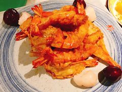 酥皮大明虾-那家小馆•北京菜•烤鸭(中关村店)