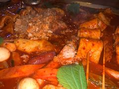 鱼饼火山炒年糕-包装马车·韩国料理·포장마차