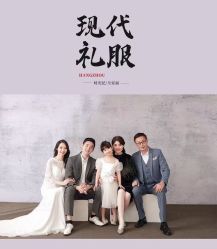 -时光纪亲子全家福照相馆(静安店母女写真父母纪念照)