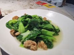 青菜油渣-又见炊烟私房菜(敬亭路店)