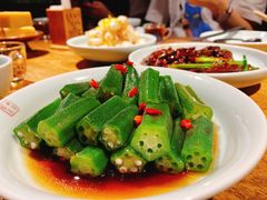 凉拌秋葵-小吊梨汤·北京菜·烤鸭(鸟巢店)