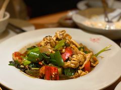 紫苏豉汁炒圣子-Lia Cafe Bar Restaurant松山咖啡屋