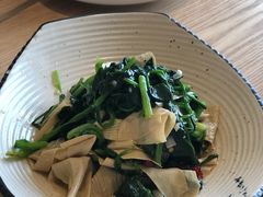 豆衣拌菠菜-秦香阁·西北家常菜(徐汇日月光中心店)