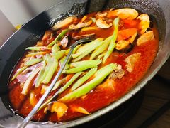 招牌黑胡椒番茄牛腩锅-有才叔的小馆(民乐园店)