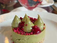 开心果树莓挞-纽约咖啡馆