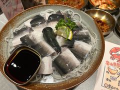 -草家酱蟹炭火烤肉店(珲春南路一店)