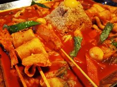 鱼饼火山炒年糕-包装马车·韩国料理·포장마차