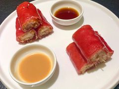 红米脆皮鲜虾肠-蝴蝶里·粤菜·点心(滨江龙湖店)