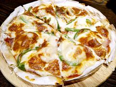 火腿披萨-桂马·日本料理·海胆·海鲜饭·酒场(民主广场店)