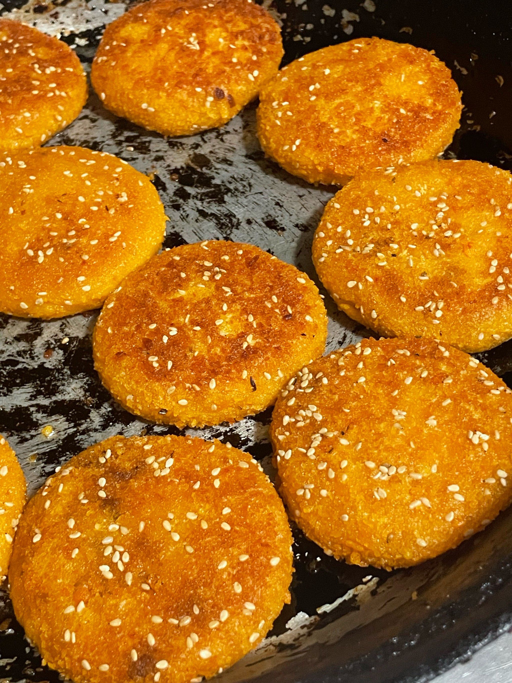 地瓜馅小饼