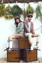 俏皮可爱-巴黎婚纱摄影工作室