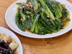 豆豉鲮鱼炒油麦菜-众源美食(光复阁店)