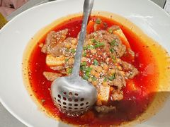 水煮豆花牛肉-四川饭店(城乡购物中心店)