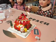 -芒果与甜纯动物奶油蛋糕&甜品台定制