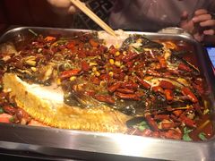香辣味烤鱼-鸣记脆皮烤鱼·海鲜烤鱼(亿合城店)