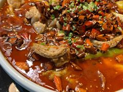混椒牛蛙-丁记盐蘸牛肉·新杭菜(河东路店)