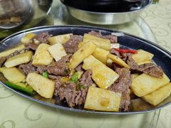 牛肉炒笋-独树塱农庄