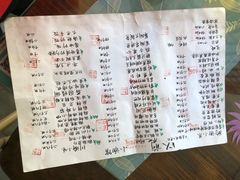 菜单-以前的小酒馆(中山广场店)