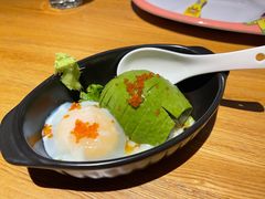 温泉蛋拌牛油果-慢走(甜水园店)