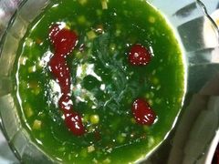 恶搞“翡翠汤”-朵朵开素食餐厅(后宰门街店)